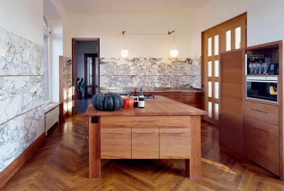 cuisine  
en poirier